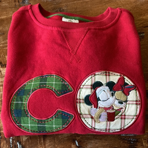 NWT Disney Parks Boxy Holiday Sweatshirt - Picture 12 of 12